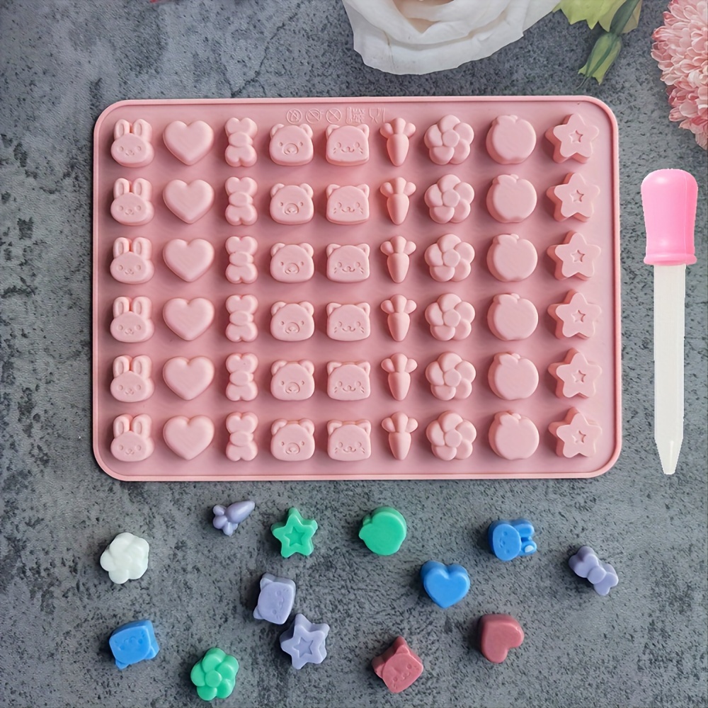 Gummy Candy - Gummy Bear Molds,Candy Molds,Fondant Chocolate Candy