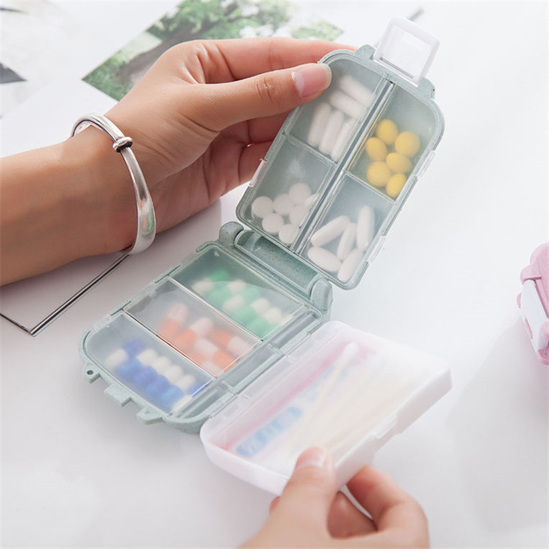 Seaweed Snack - Weekly Pill Box 8 Grids Medicine