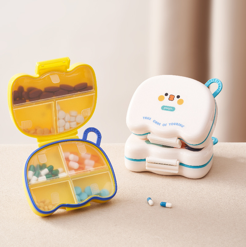 Seaweed Snack - Portable Mini Multi-grid Medicine Box Personal