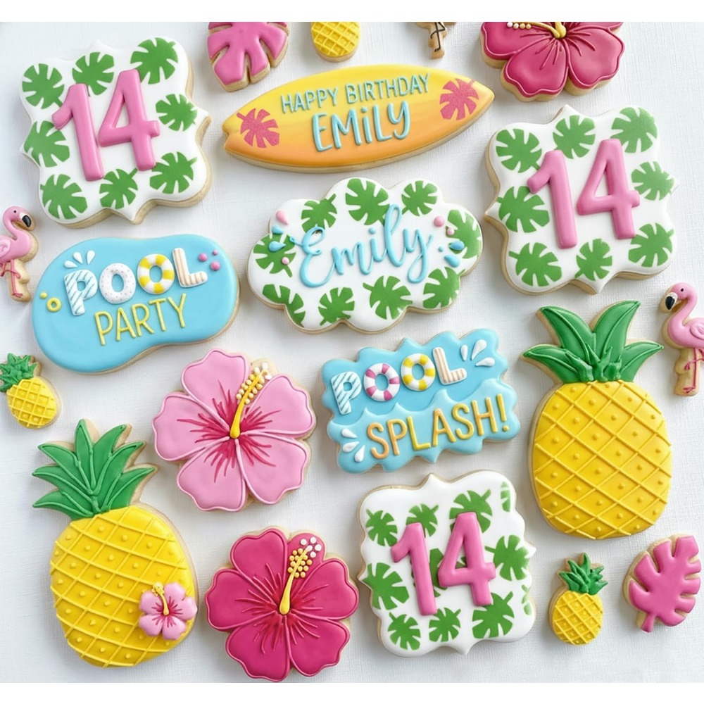 12-Pack Cookie Stencils Set Fl - Cookies Pack ulasan dan harga