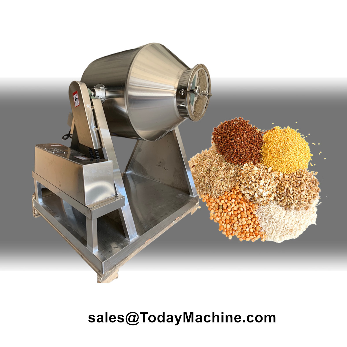 Food Grade Rotary Drum Mixer f - Dried Fruit ulasan dan harga