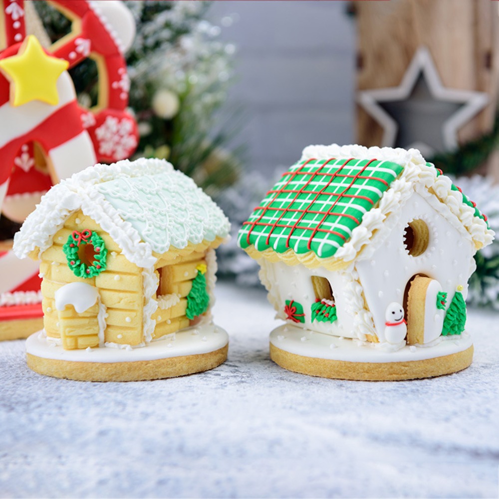 6Pcs Mini Christmas Gingerbrea - Cookies Pack ulasan dan harga