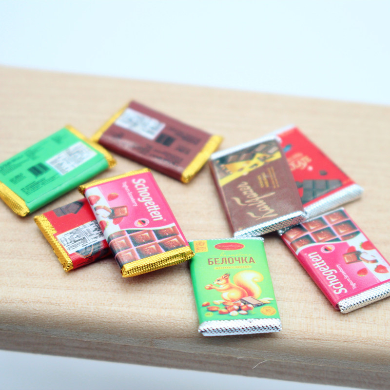 1/12 Miniature Dollhouse Mini  - Chocolate Snack ulasan dan harga