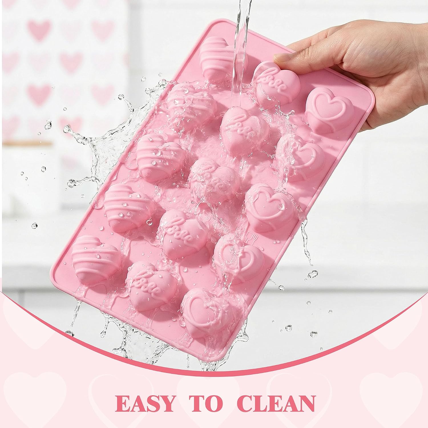 Heart Silicone Molds,Heart Cho - Gummy Candy ulasan dan harga