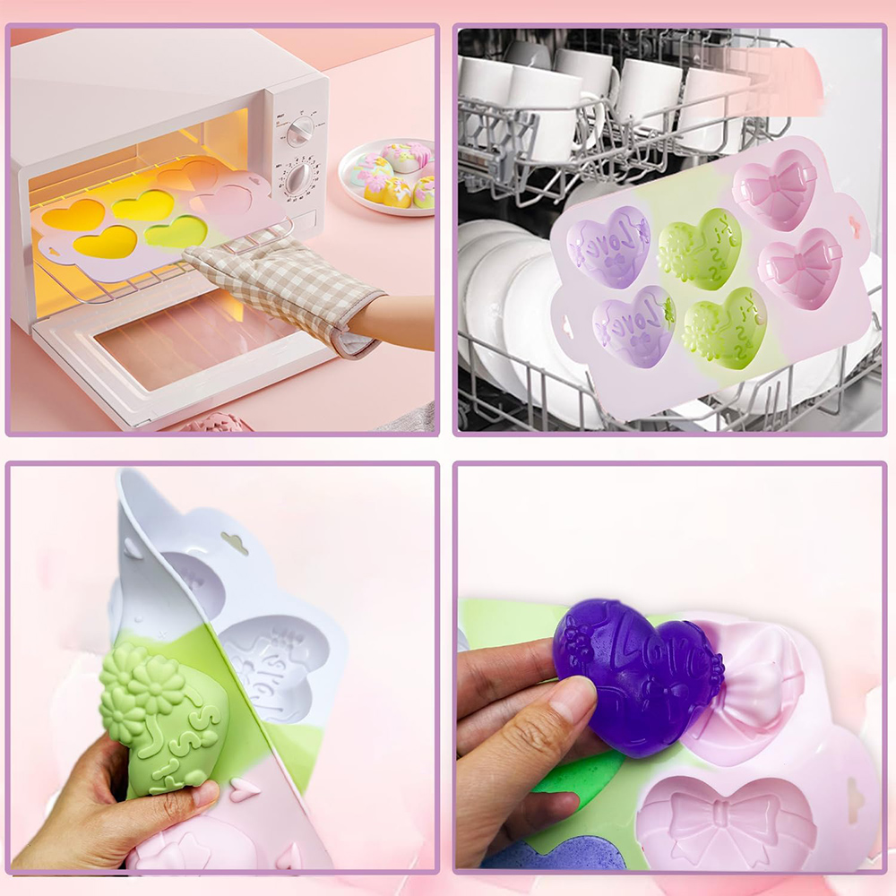 Heart Silicone Molds Chocolate - Gummy Candy ulasan dan harga