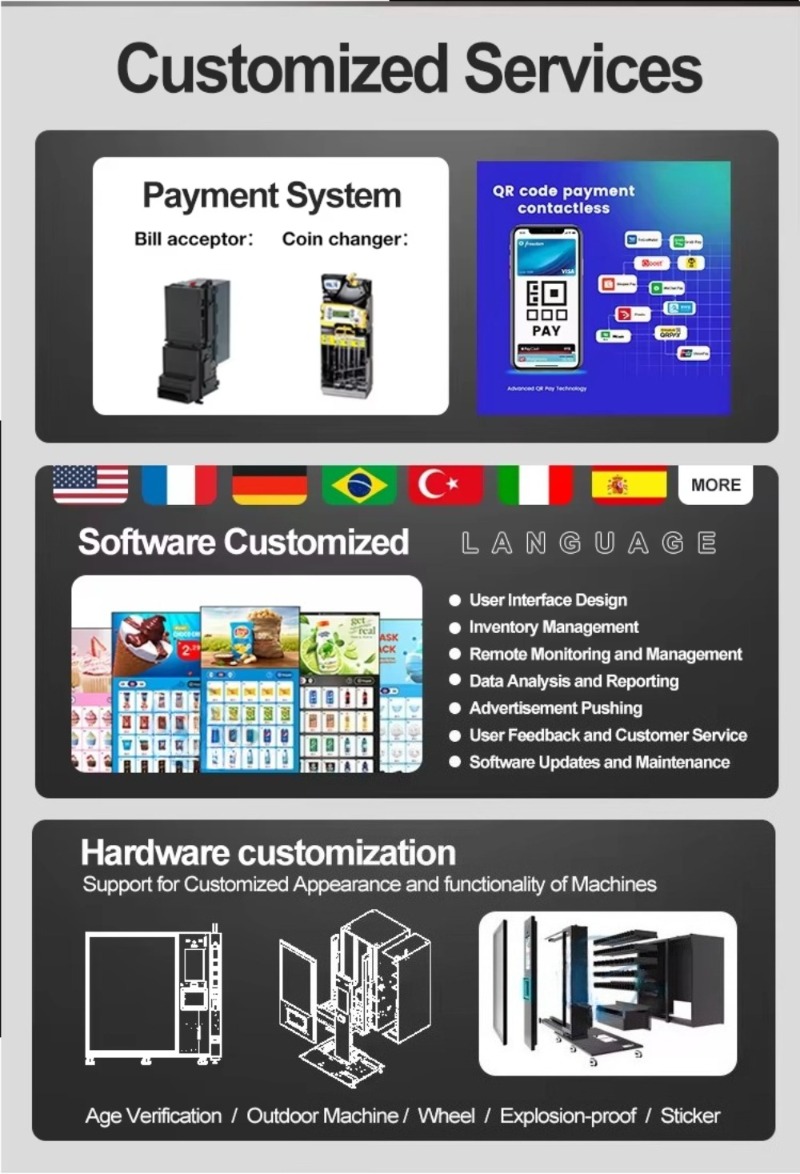 Beverage Vending Machine Comme - Food Snacks Drinks ulasan dan harga