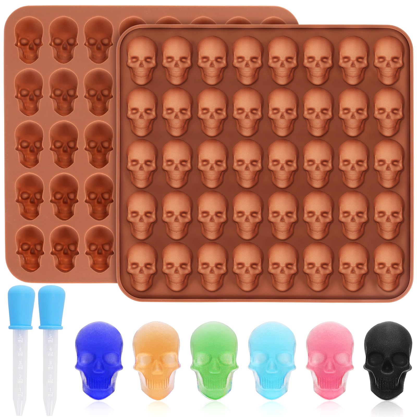 1-2 Pack Mini Skull Gummie Cho - Gummy Candy ulasan dan harga