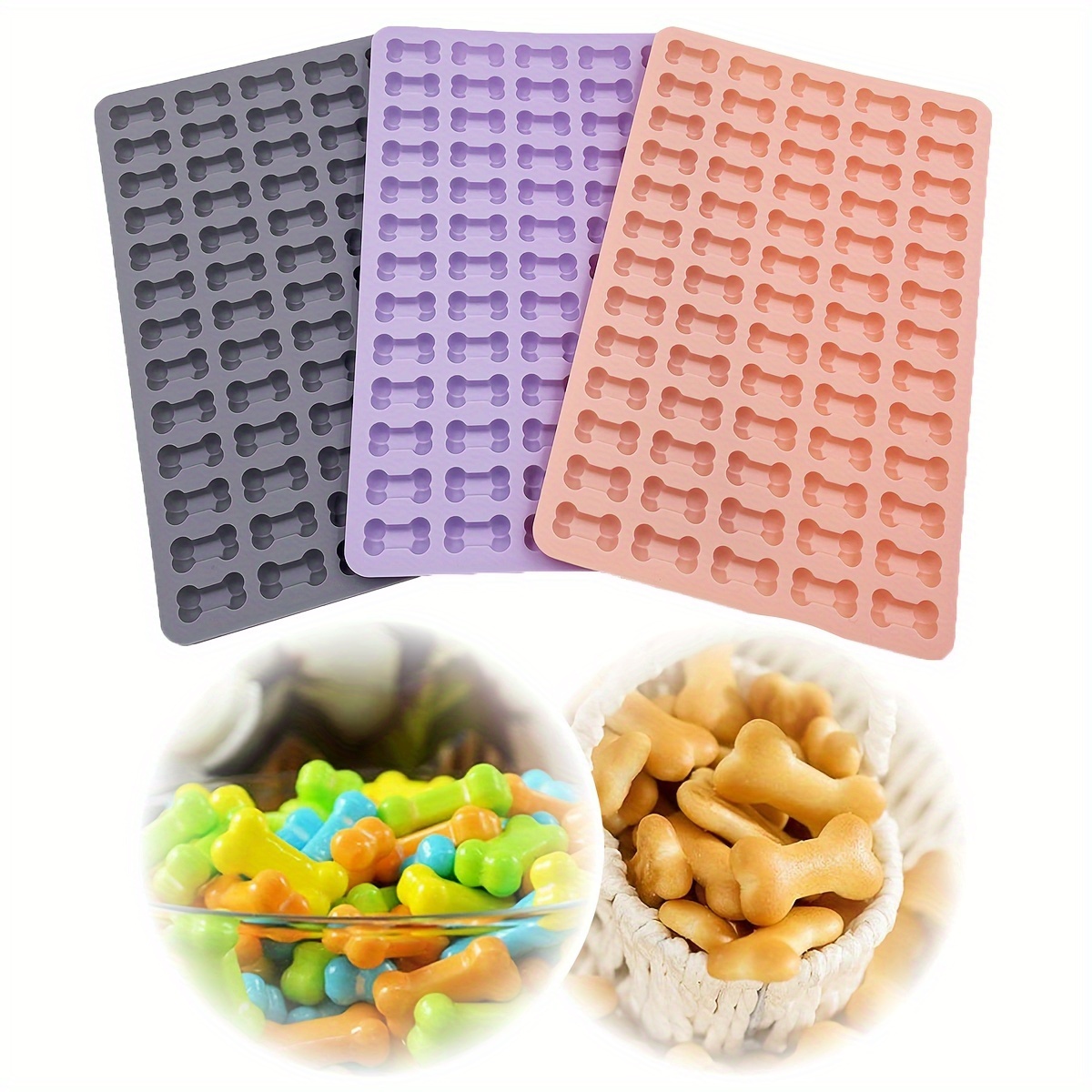 1pcs Mini Bone Biscuit Mold Pi - Chocolate Snack ulasan dan harga