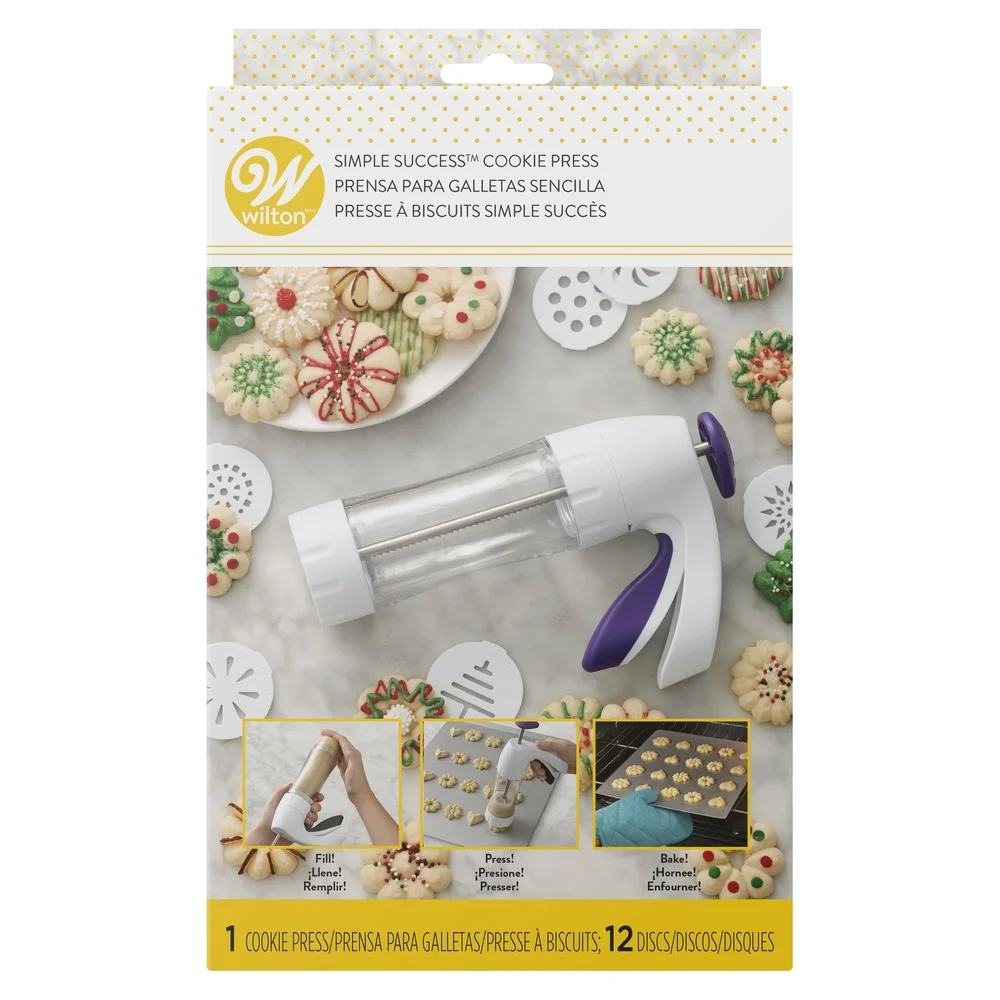 Ergonomic Cookie Press 13-Piec - Cookies Pack ulasan dan harga
