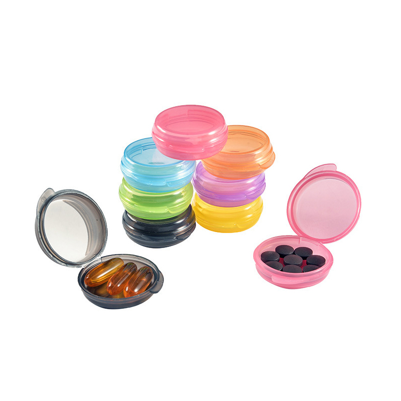 1pcs Mini Round Plastic Small  - Seaweed Snack ulasan dan harga