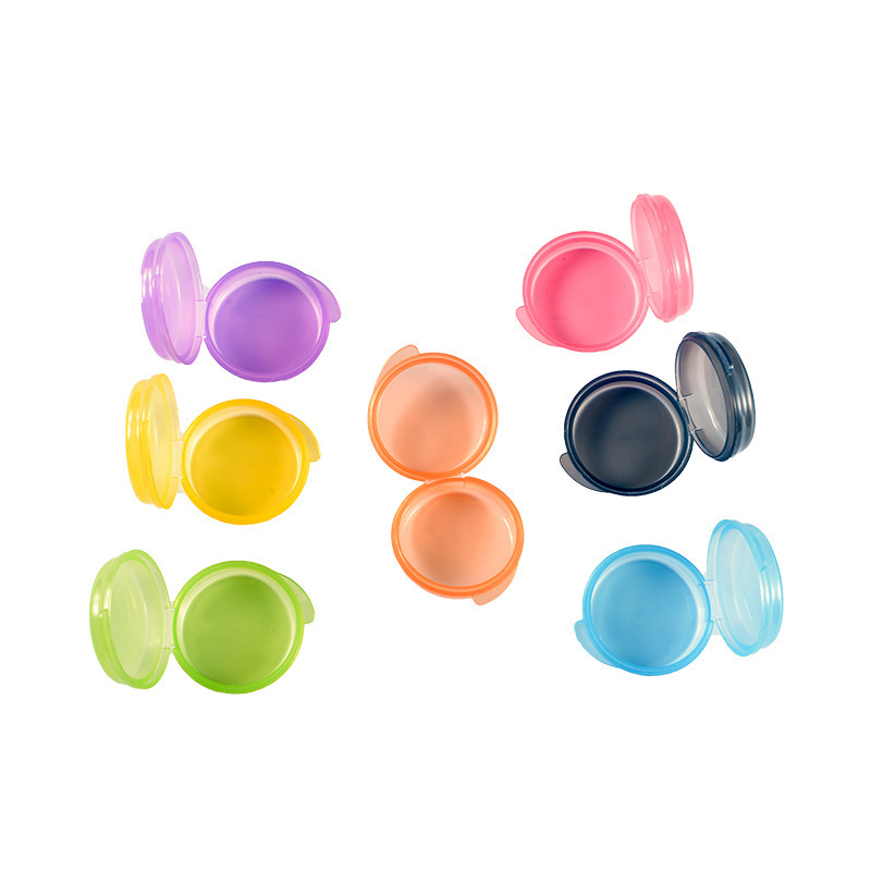 1pcs Mini Round Plastic Small  - Seaweed Snack ulasan dan harga