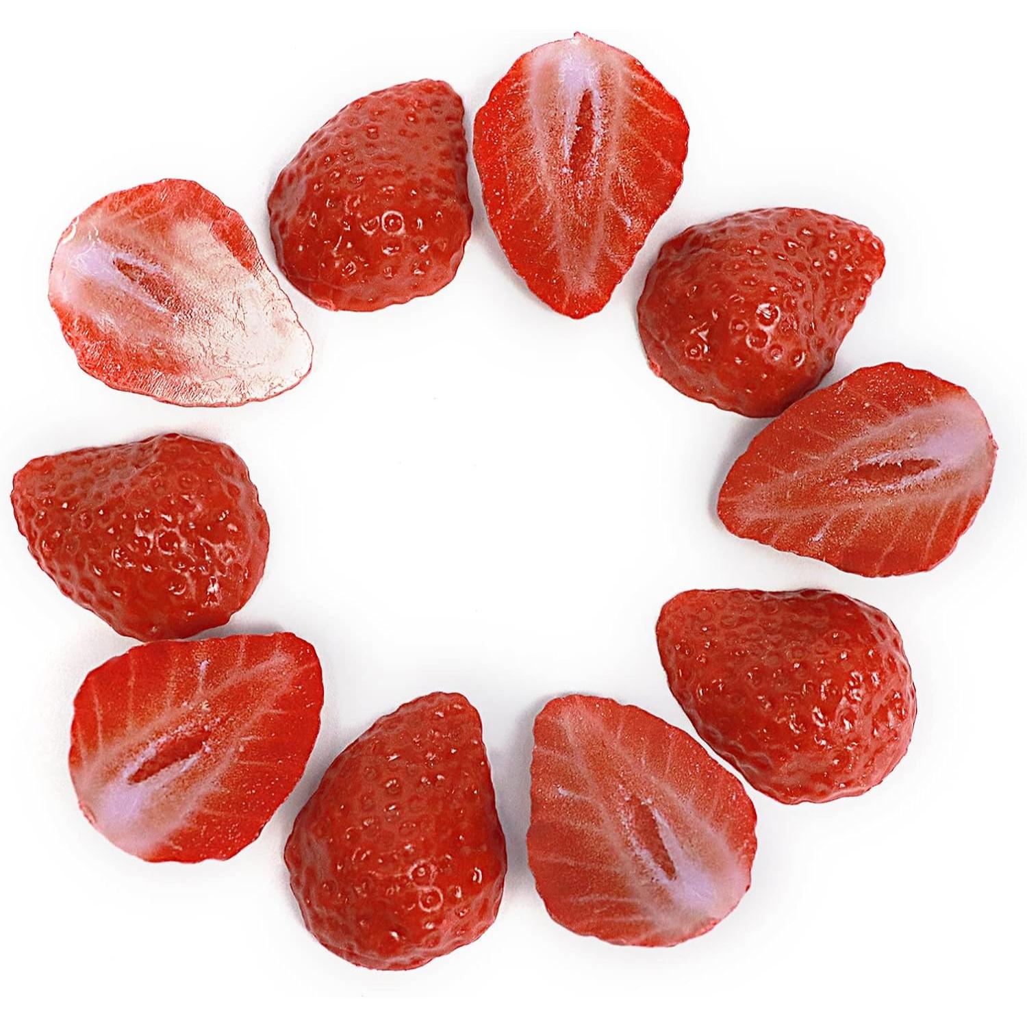 Artificial strawberry petals,  - Chocolate Snack ulasan dan harga