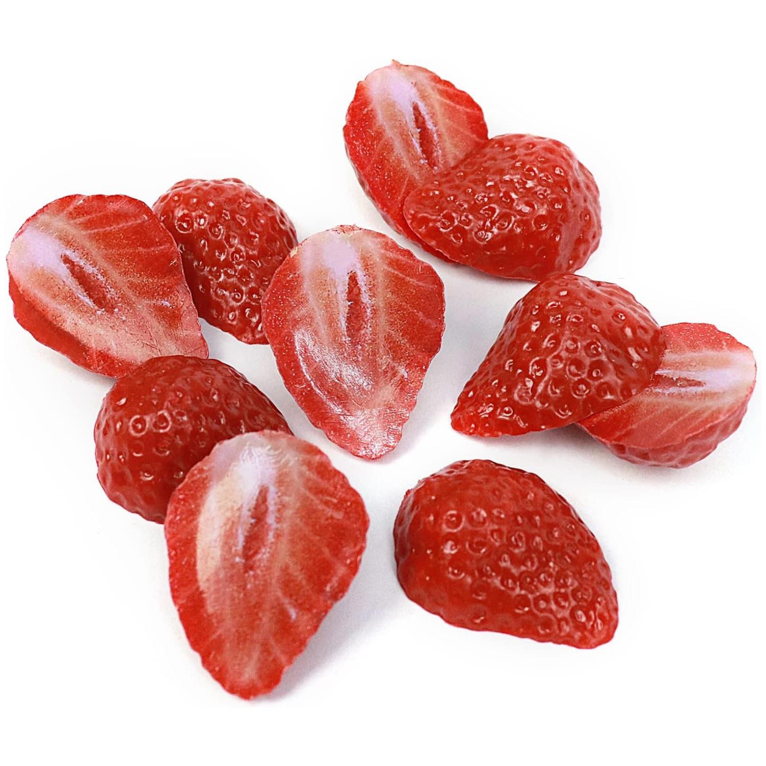 Artificial strawberry petals,  - Chocolate Snack ulasan dan harga
