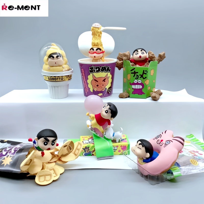 In Stock Re-ment Crayon Shin c - Chocolate Snack ulasan dan harga