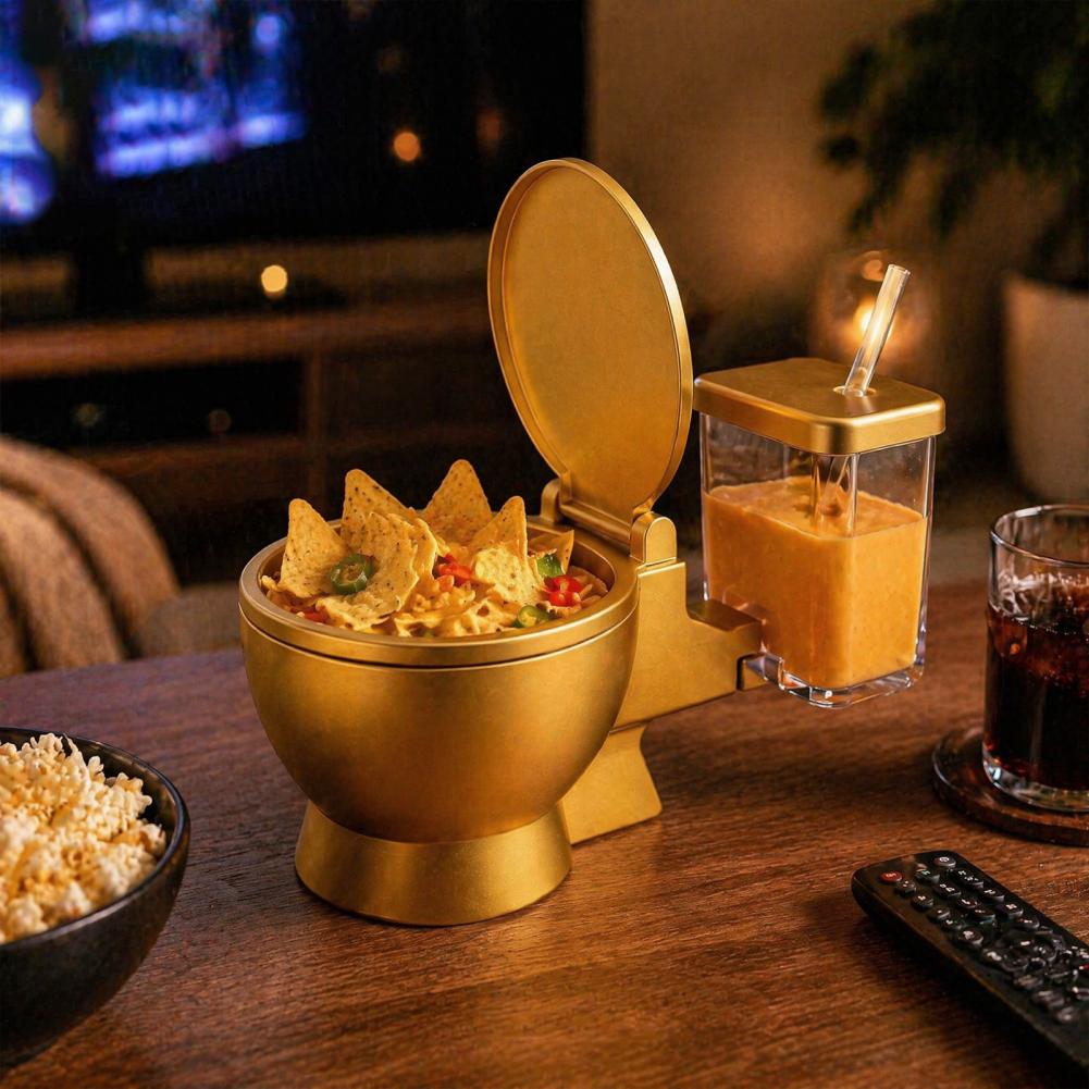 Toilet Shaped Ramen Bowl Set,  - Food Snacks Drinks ulasan dan harga