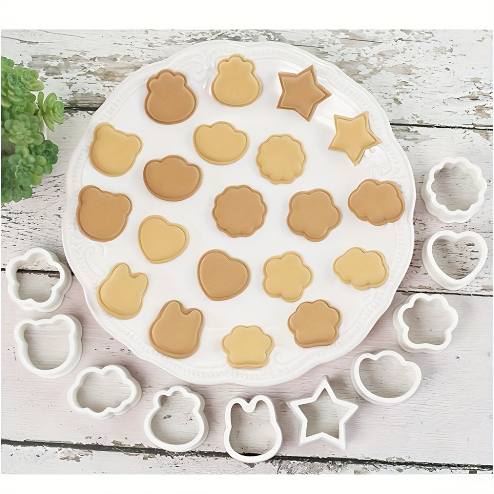 10Pcs Cookie Biscuit  Cutters  - Cookies Pack ulasan dan harga