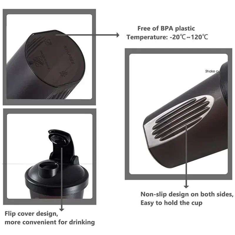 400ml Portable Plastic Drink C - Protein Bar ulasan dan harga