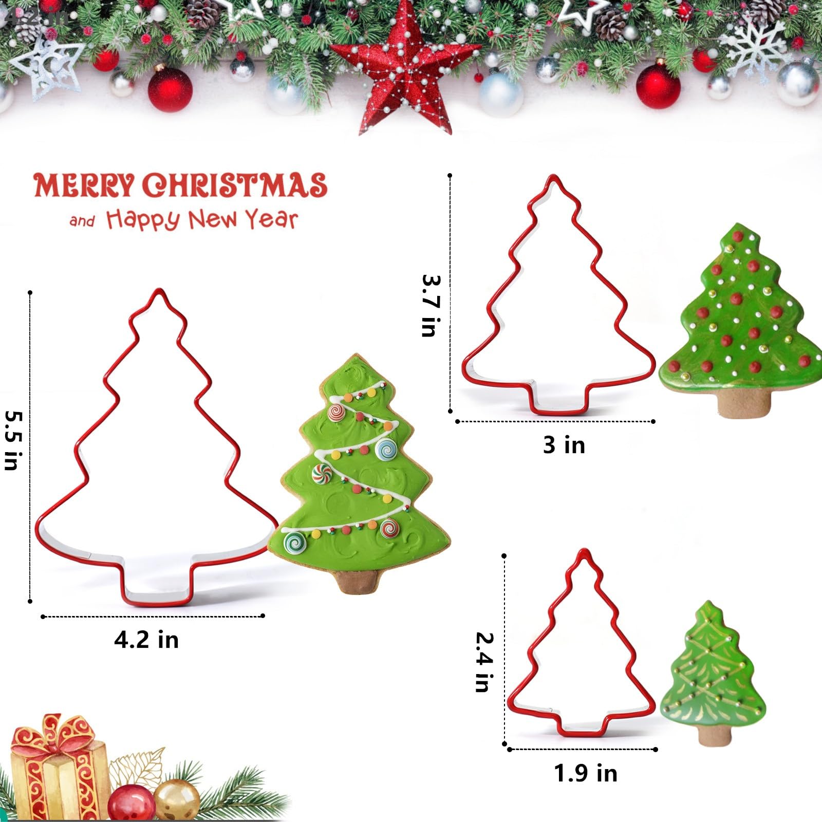 FAIS DU 3pcs Christmas Tree Co - Cookies Pack ulasan dan harga