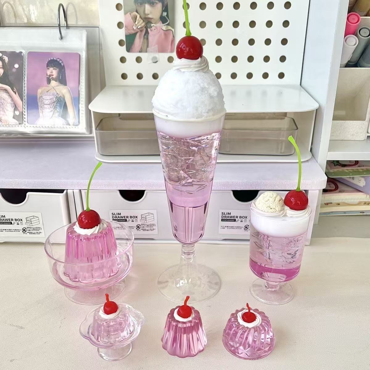 Purple Showa Style Tea Ornamen - Chocolate Snack ulasan dan harga