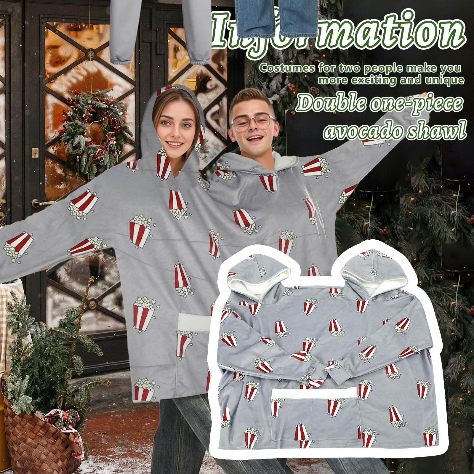 Popcorn Print Matching Couples - Popcorn ulasan dan harga