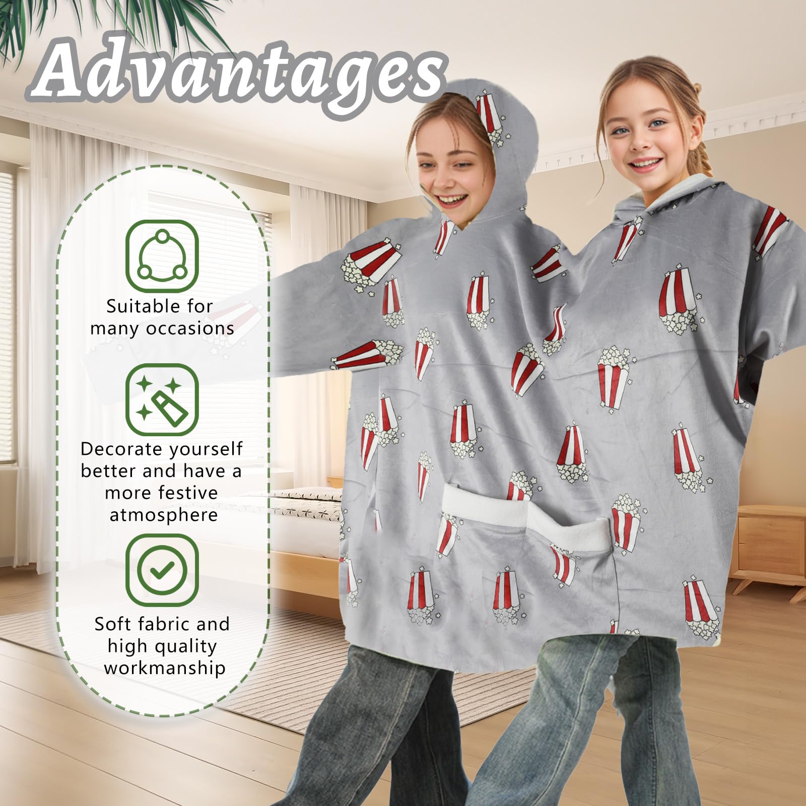 Popcorn Print Matching Couples - Popcorn ulasan dan harga